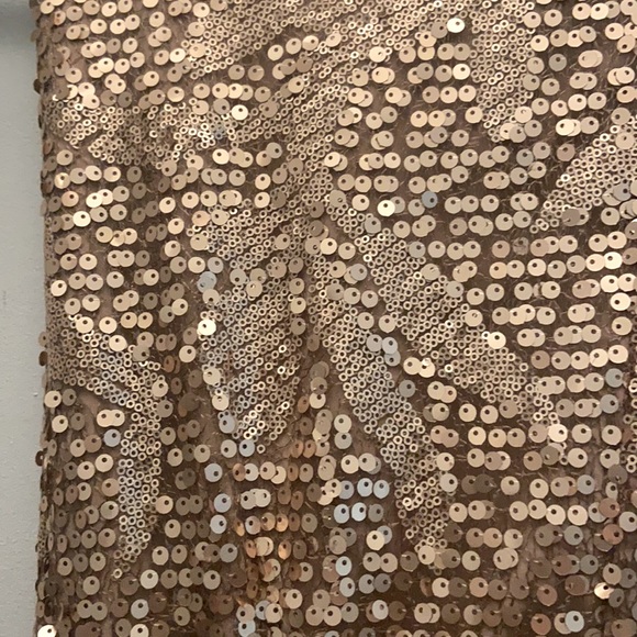 NWOT BCBG MaxAzria Lela Strapless Sequin Gown, 4 - Picture 3 of 5